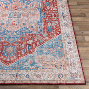 Livabliss Iris Floral Machine Woven Polyester Area Rug Traditional Style for Living Room IRS2313-576