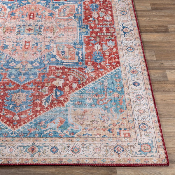Livabliss Iris Floral Machine Woven Polyester Area Rug Traditional Style for Living Room IRS2313-576