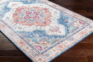 Livabliss Iris Machine Woven Polyester Rug Traditional Pattern for Entryways and High Traffic Floors IRS2319-2339