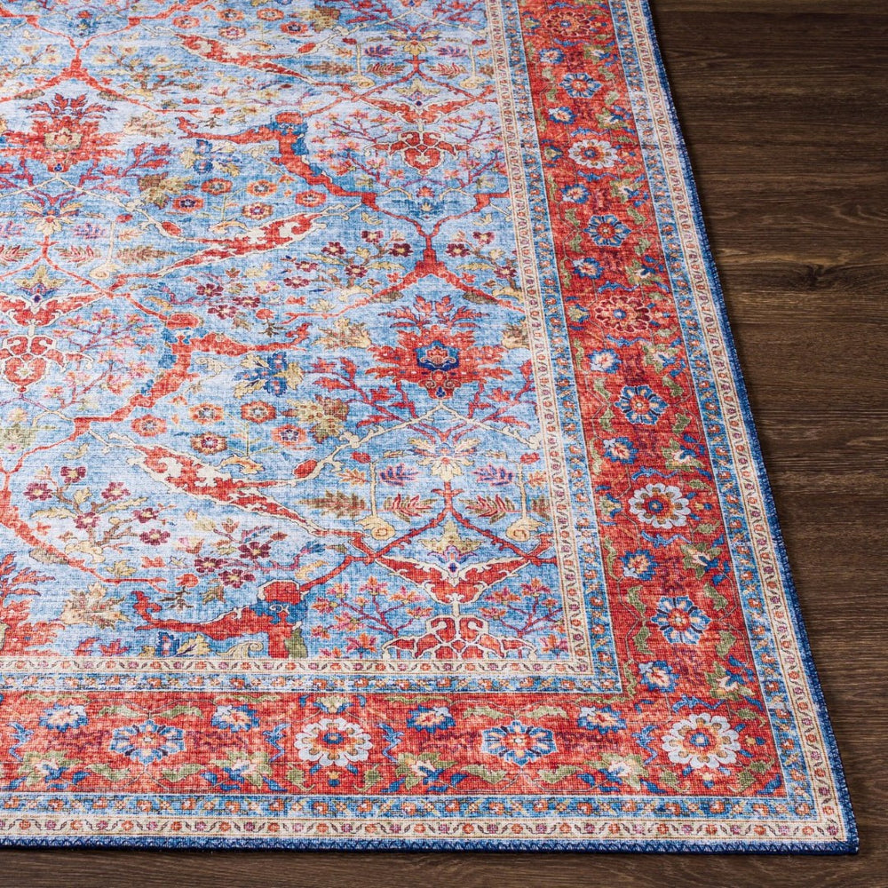 Livabliss Iris Flatweave Polyester Area Rug Durable Low Profile Design for High Traffic Spaces IRS2323-912