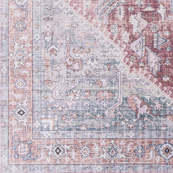 Livabliss Iris Floral Machine Woven Polyester Accent Rug for Entryways and Traditional Interiors IRS2328-2339