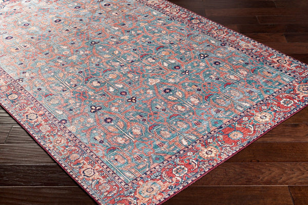 Livabliss Iris Flatweave Polyester Area Rug Traditional Pattern for Entryway or Bedroom IRS2334-2339