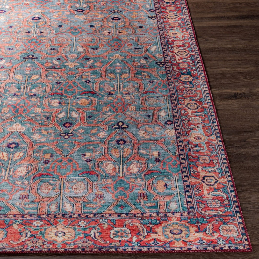 Livabliss Iris Flatweave Polyester Area Rug Traditional Pattern for Entryway or Bedroom IRS2334-2339