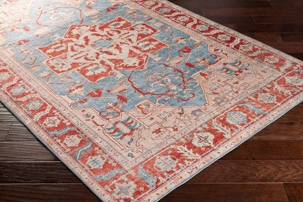 Livabliss Iris Flatweave Polyester Runner Rug Traditional Motifs for Hallways and Entryways IRS2337-2676