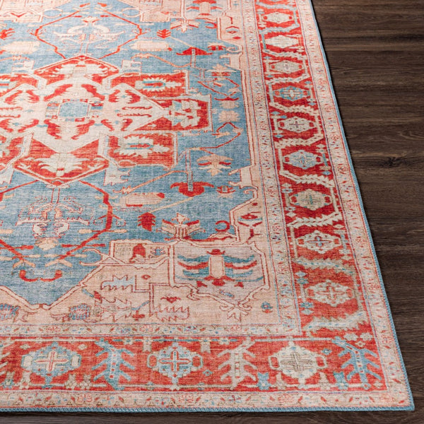 Livabliss Iris Flatweave Polyester Runner Rug Traditional Motifs for Hallways and Entryways IRS2337-2676