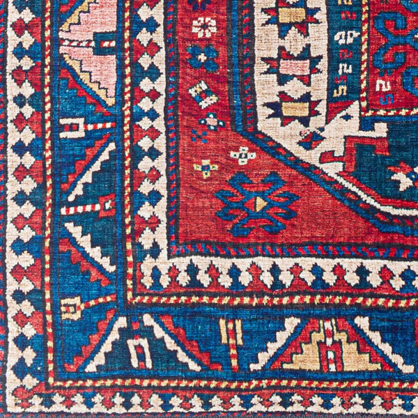 Livabliss Iris Flatweave Accent Rug Traditional Pattern Low Profile Polyester for High Traffic Areas Burnt Orange, Y 2'2" x 3'9" IRS2344-2339