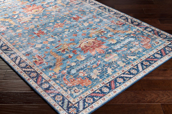 Livabliss Iris Traditional Flatweave Polyester Area Rug for Entryways Bedside and Compact Spaces IRS2347-2339
