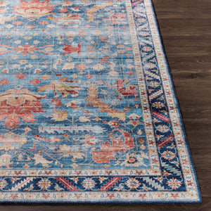 Livabliss Iris Traditional Flatweave Polyester Area Rug for Entryways Bedside and Compact Spaces IRS2347-2339