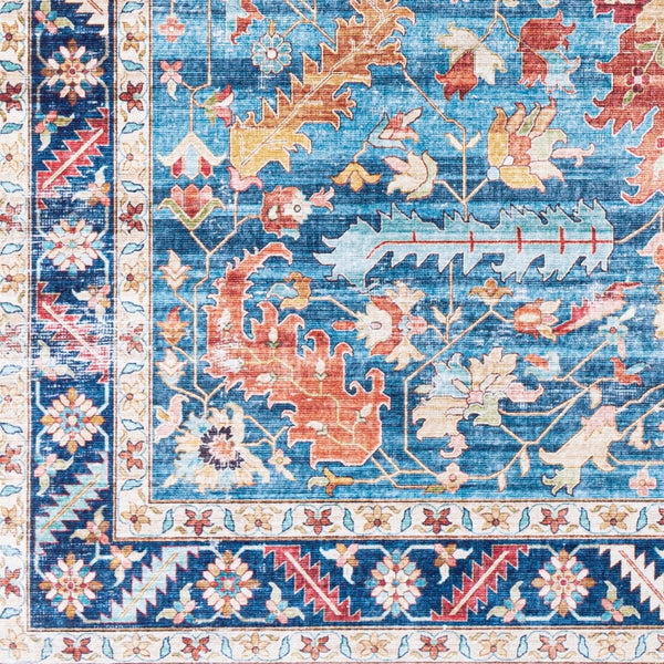 Livabliss Iris Traditional Flatweave Polyester Area Rug for Entryways Bedside and Compact Spaces IRS2347-2339