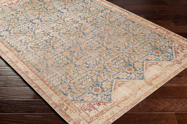 Livabliss Iris Traditional Flatweave Polyester Area Rug for Entryway Kitchen or Layered Decor IRS2364-2339