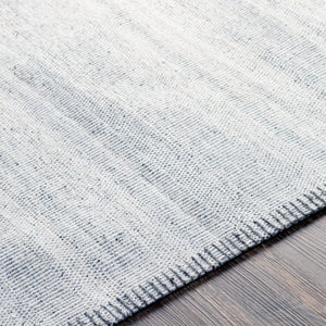 Surya Irvine 5' X 7'6" Handmade Viscose Area Rug – Global Style, Quality Craftsmanship, Easy To Clean Silver Gray Viscose Irv2302-810
