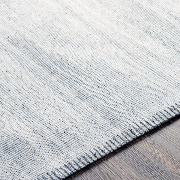 Surya Irvine 5' X 7'6" Handmade Viscose Area Rug – Global Style, Quality Craftsmanship, Easy To Clean Silver Gray Viscose Irv2302-810