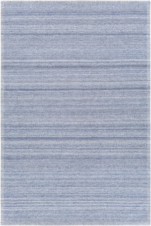 Surya Irvine 5' X 7'6" Handmade Viscose Area Rug – Global Style, Quality Craftsmanship, Easy To Clean Denim Viscose Irv2303-23