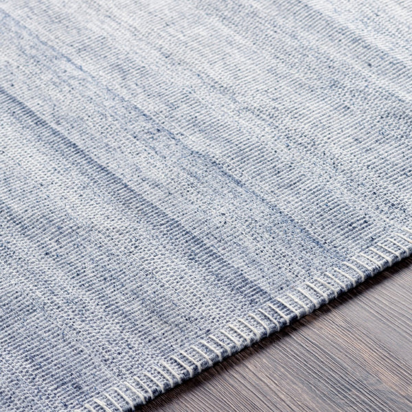 Surya Irvine 5' X 7'6" Handmade Viscose Area Rug – Global Style, Quality Craftsmanship, Easy To Clean Denim Viscose Irv2303-23