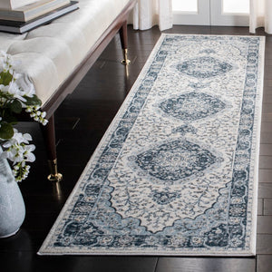 Safavieh Isabella 915 Power Loomed Transitional Rug Cream / Light Blue ISA915M-4