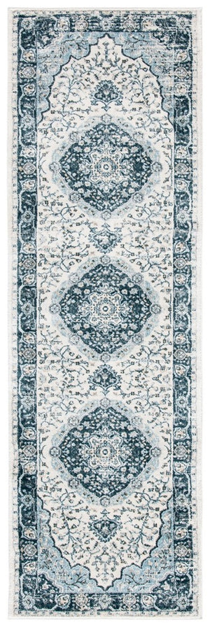 Safavieh Isabella 915 Power Loomed Transitional Rug Cream / Light Blue ISA915M-4