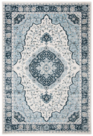 Safavieh Isabella 915 Power Loomed Transitional Rug Cream / Light Blue ISA915M-4