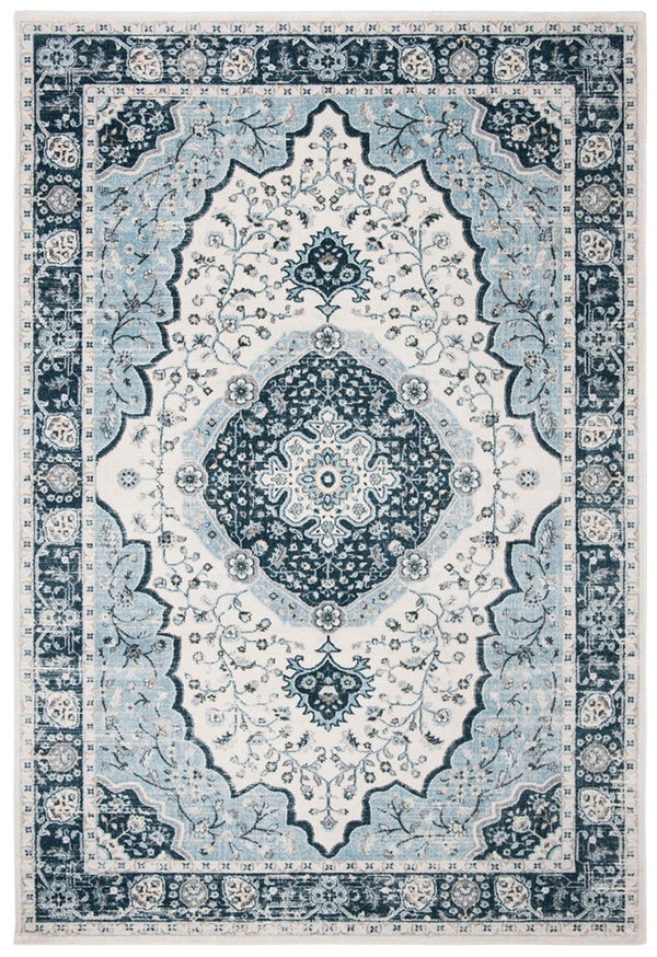 Safavieh Isabella 915 Power Loomed Transitional Rug Cream / Light Blue ISA915M-4