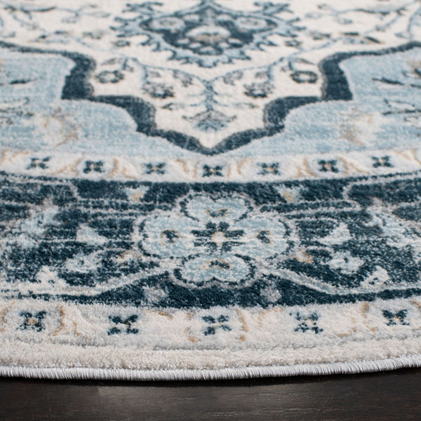 Safavieh Isabella 915 Power Loomed Transitional Rug Cream / Light Blue ISA915M-4