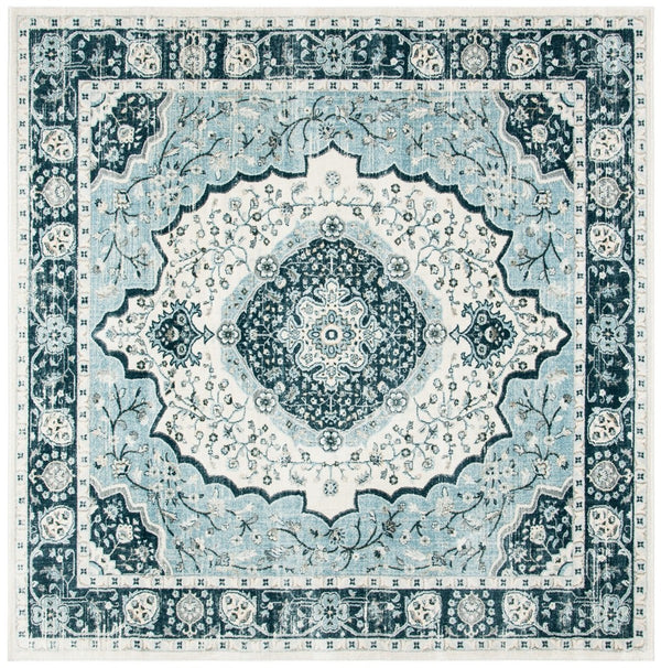 Safavieh Isabella 915 Power Loomed Transitional Rug Cream / Light Blue ISA915M-4