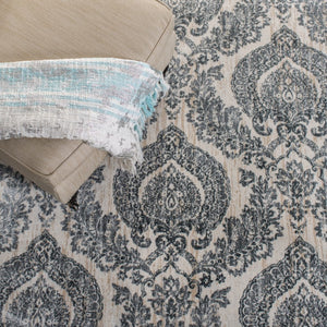 Safavieh Isabella 952 Power Loomed Transitional Rug Grey / Ivory ISA952F-4