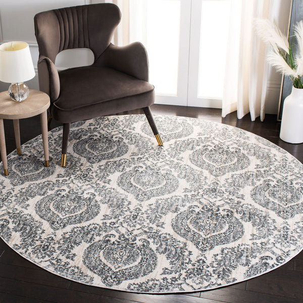 Safavieh Isabella 952 Power Loomed Transitional Rug Grey / Ivory ISA952F-4