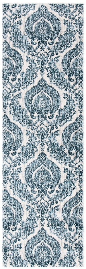 Safavieh Isabella 952 Power Loomed Transitional Rug Navy / Ivory ISA952N-4