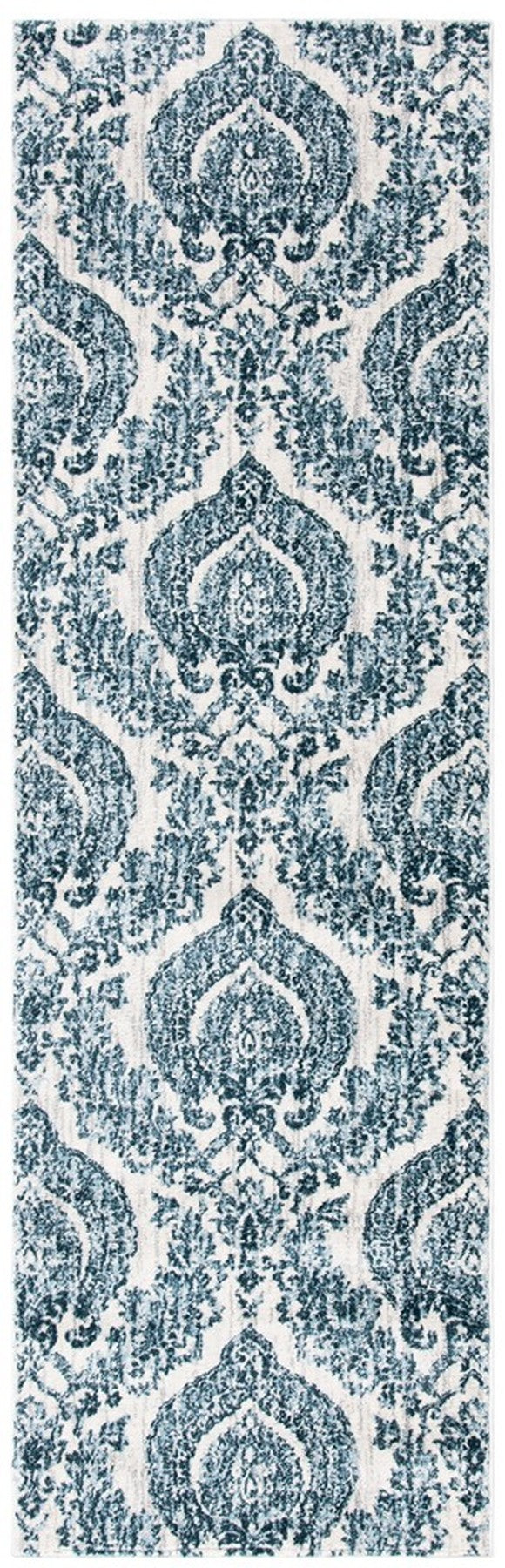 Safavieh Isabella 952 Power Loomed Transitional Rug Navy / Ivory ISA952N-4