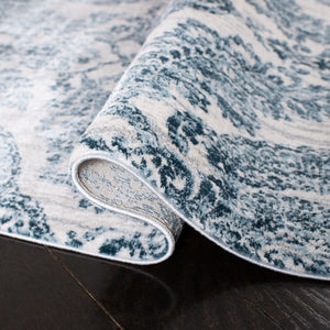 Safavieh Isabella 952 Power Loomed Transitional Rug Navy / Ivory ISA952N-4