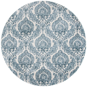 Safavieh Isabella 952 Power Loomed Transitional Rug Navy / Ivory ISA952N-4