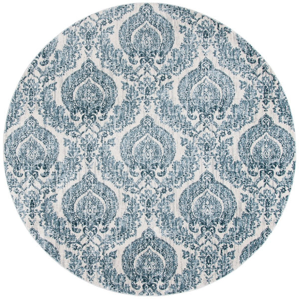 Safavieh Isabella 952 Power Loomed Transitional Rug Navy / Ivory ISA952N-4