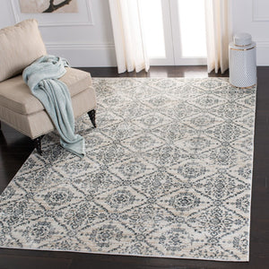 Safavieh Isabella 953 Power Loomed Transitional Rug Cream / Grey ISA953F-4