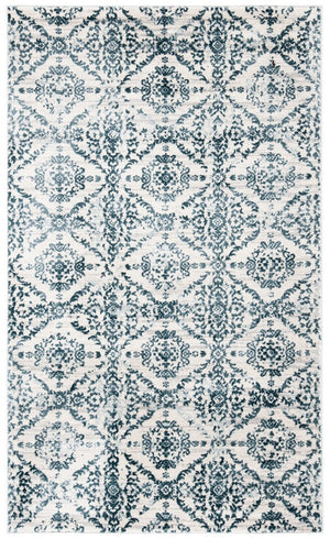 Safavieh Isabella 953 Power Loomed Transitional Rug Navy / Ivory ISA953N-4