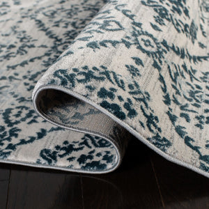 Safavieh Isabella 953 Power Loomed Transitional Rug Navy / Ivory ISA953N-4