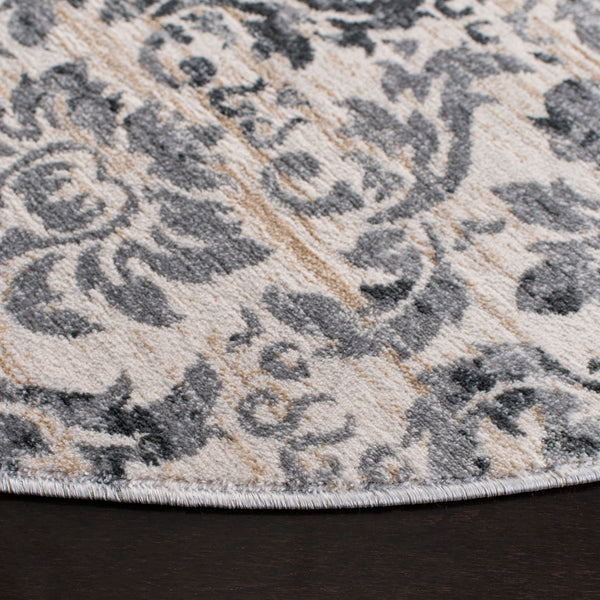 Safavieh Isabella 954 Power Loomed Transitional Rug Grey / Ivory ISA954F-4