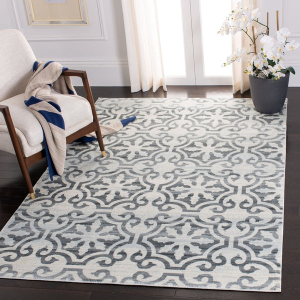 Safavieh Isabella 956 Power Loomed Transitional Rug Grey / Ivory ISA956F-4