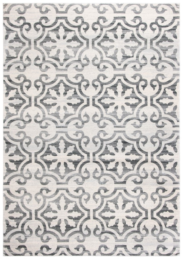 Safavieh Isabella 956 Power Loomed Transitional Rug Grey / Ivory ISA956F-4