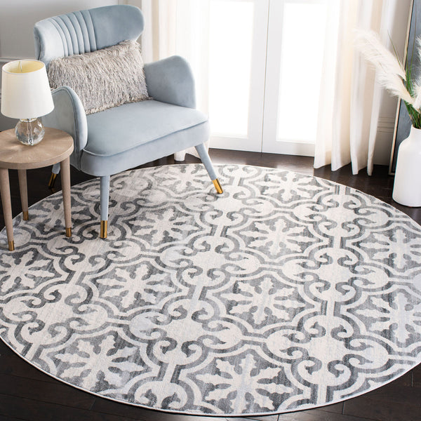 Safavieh Isabella 956 Power Loomed Transitional Rug Grey / Ivory ISA956F-4