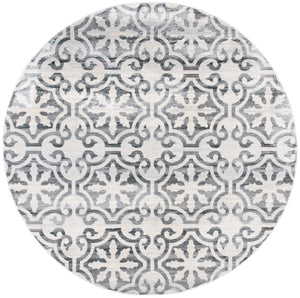 Safavieh Isabella 956 Power Loomed Transitional Rug Grey / Ivory ISA956F-4