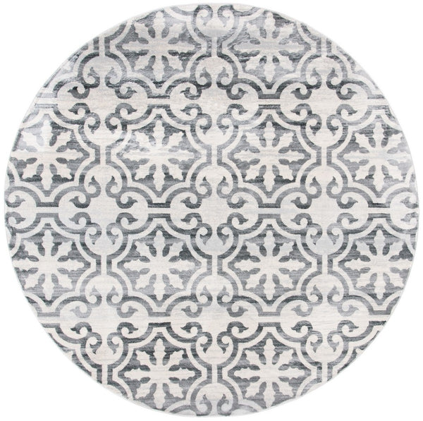 Safavieh Isabella 956 Power Loomed Transitional Rug Grey / Ivory ISA956F-4