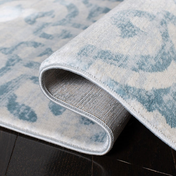 Safavieh Isabella 956 Power Loomed Transitional Rug Turquoise / Ivory ISA956K-4