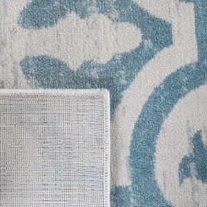 Safavieh Isabella 956 Power Loomed Transitional Rug Turquoise / Ivory ISA956K-4