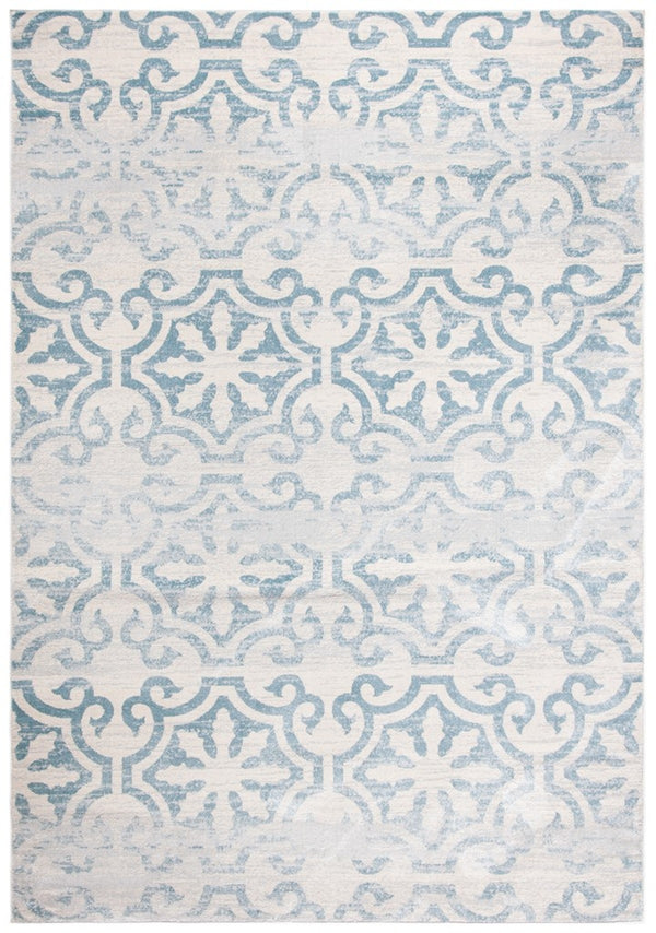 Safavieh Isabella 956 Power Loomed Transitional Rug Turquoise / Ivory ISA956K-4