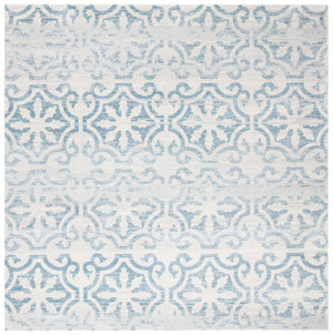 Safavieh Isabella 956 Power Loomed Transitional Rug Turquoise / Ivory ISA956K-4