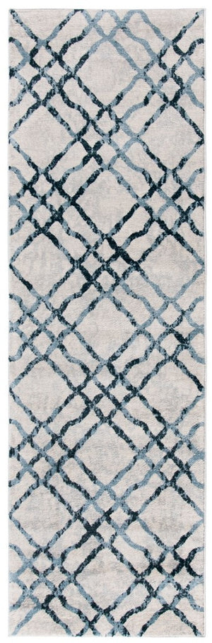 Safavieh Isabella 957 Power Loomed Transitional Rug Ivory / Turquoise ISA957A-4