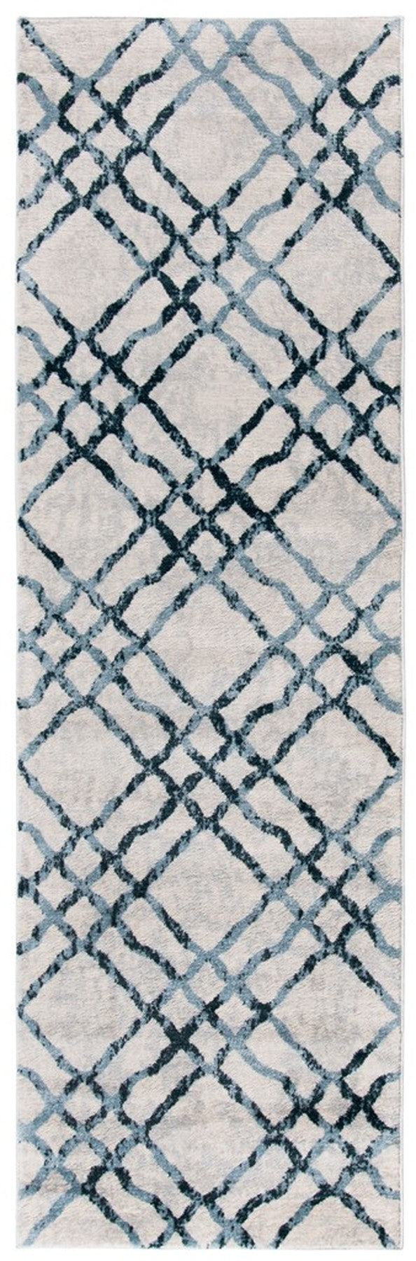 Safavieh Isabella 957 Power Loomed Transitional Rug Ivory / Turquoise ISA957A-4