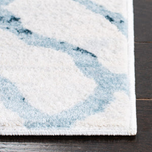 Safavieh Isabella 957 Power Loomed Transitional Rug Ivory / Turquoise ISA957A-4