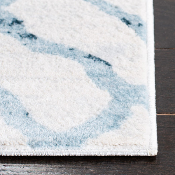 Safavieh Isabella 957 Power Loomed Transitional Rug Ivory / Turquoise ISA957A-4