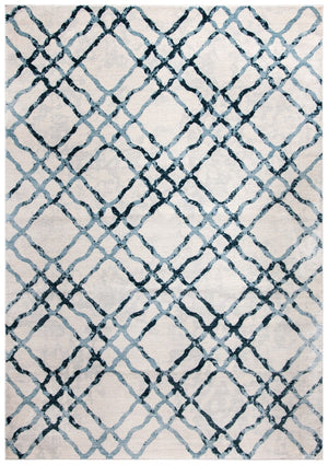 Safavieh Isabella 957 Power Loomed Transitional Rug Ivory / Turquoise ISA957A-4