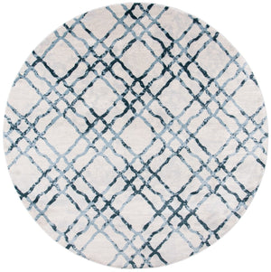 Safavieh Isabella 957 Power Loomed Transitional Rug Ivory / Turquoise ISA957A-4